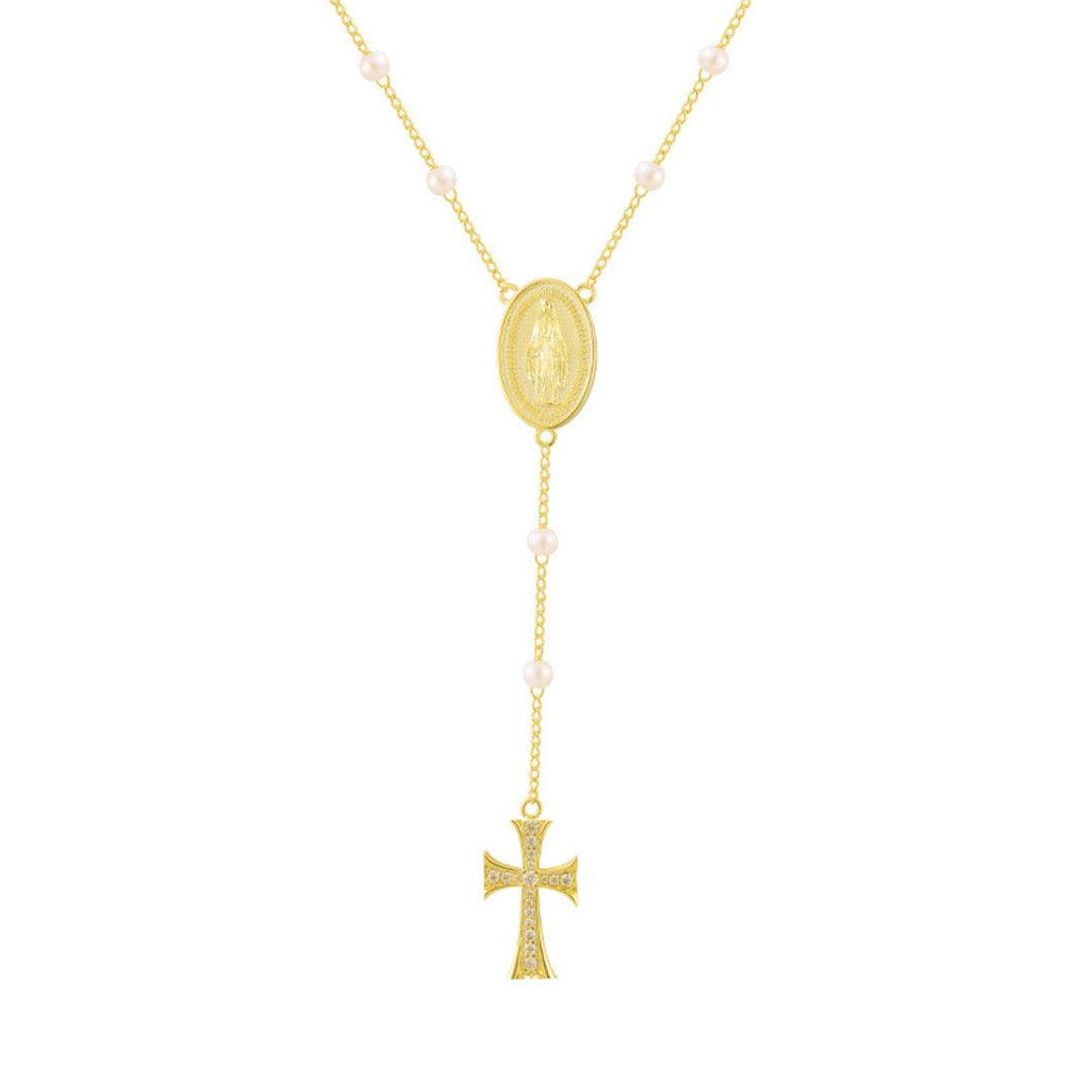 Evry Jewels Sacred Glow Lariat Necklace
