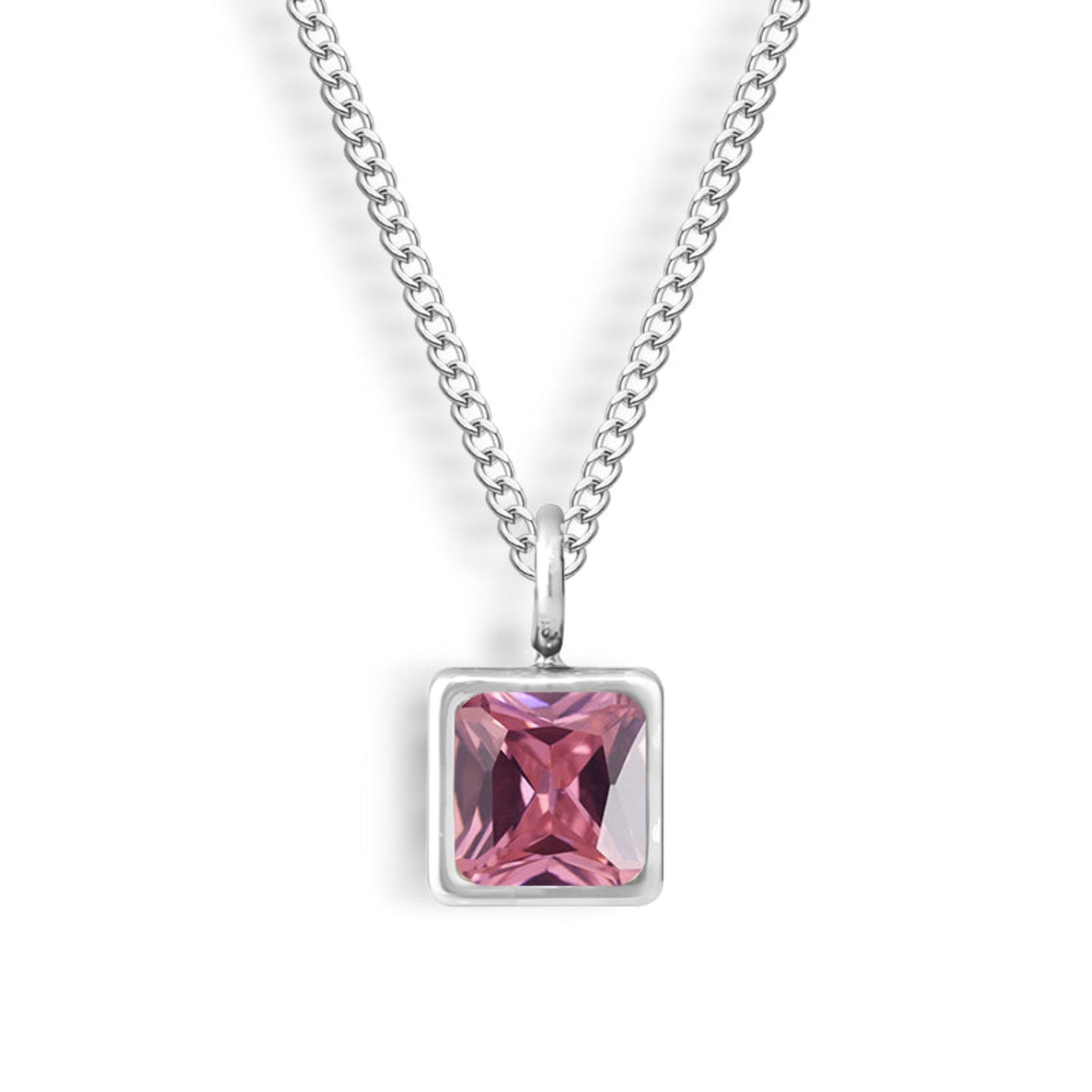 Evry Jewels Faye Birthstone Necklace