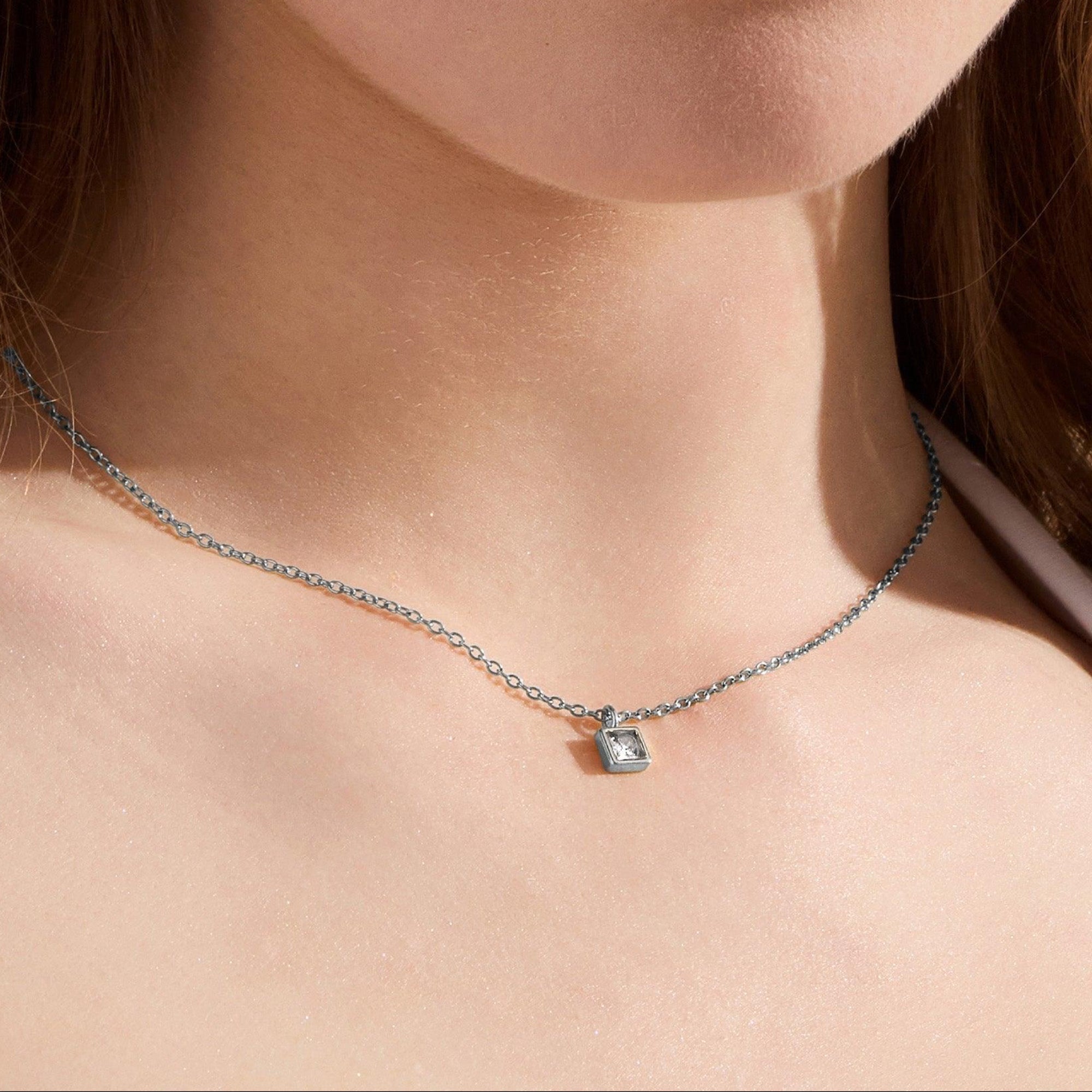 Evry Jewels Faye Birthstone Necklace