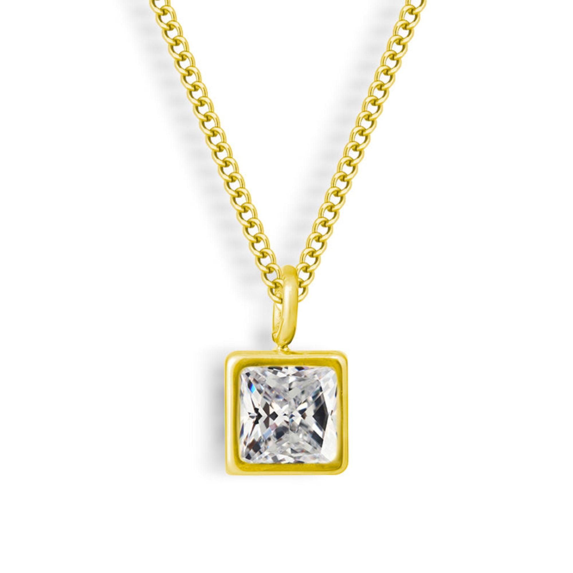 Evry Jewels Faye Birthstone Necklace