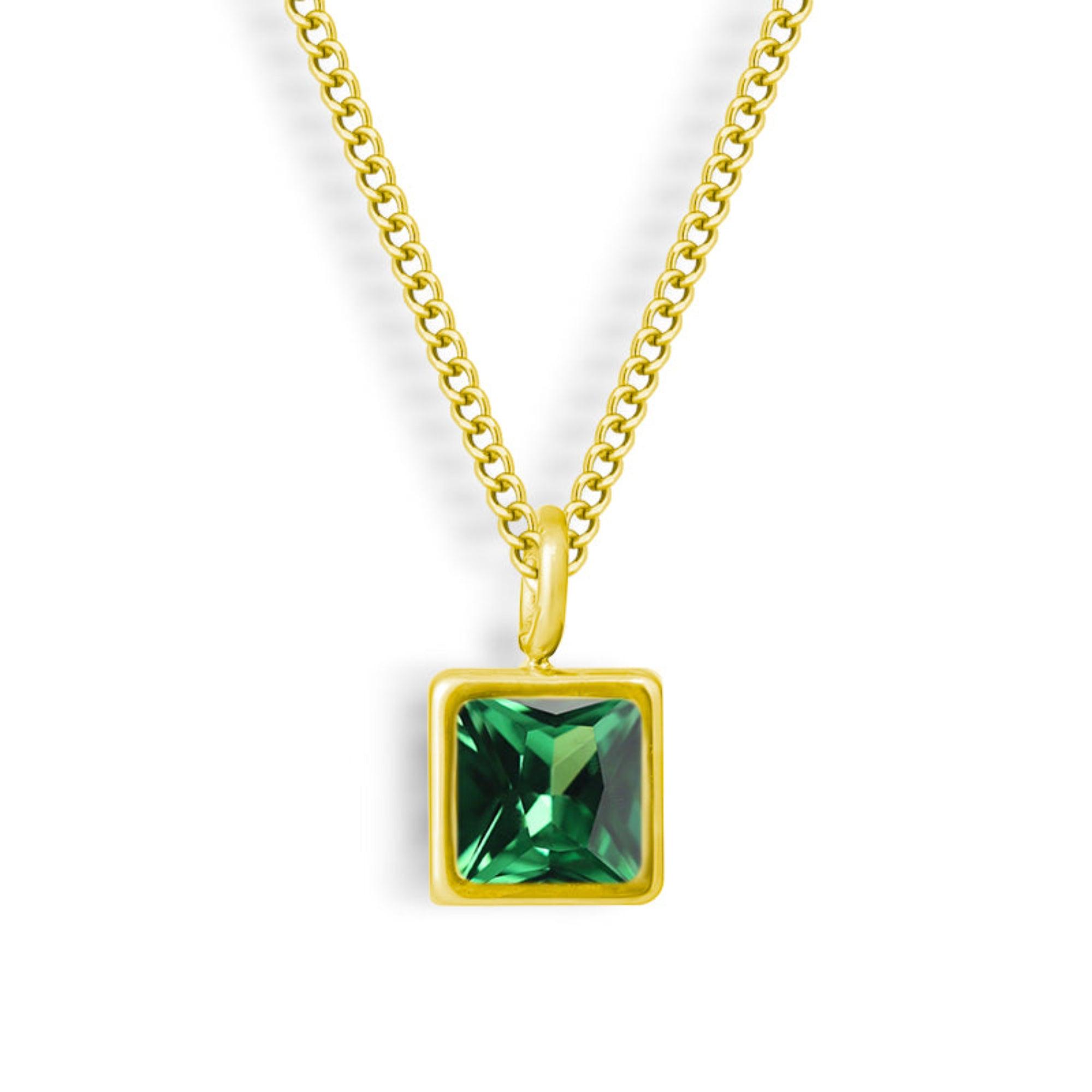Evry Jewels Faye Birthstone Necklace
