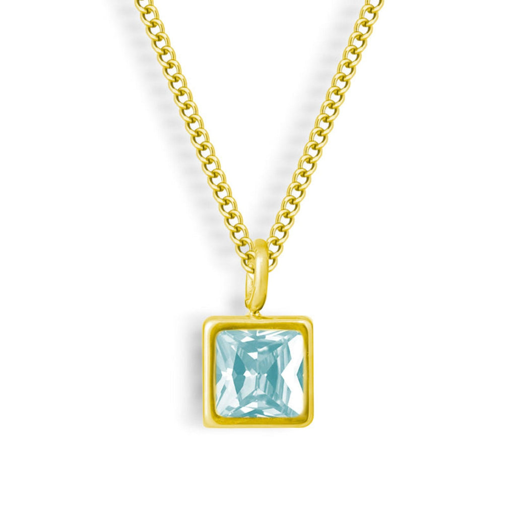 Evry Jewels Faye Birthstone Necklace