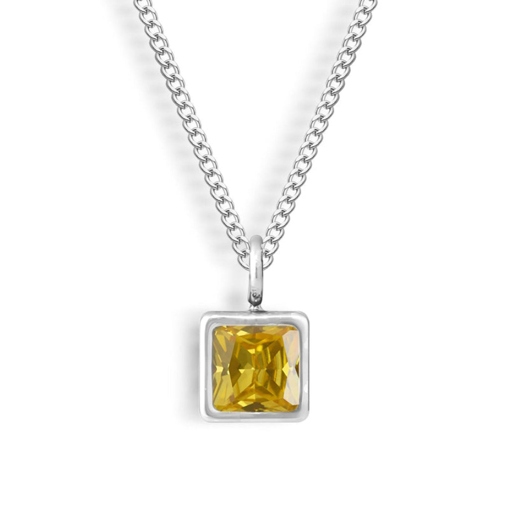 Evry Jewels Faye Birthstone Necklace