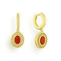 Evry Jewels First Kiss Earrings