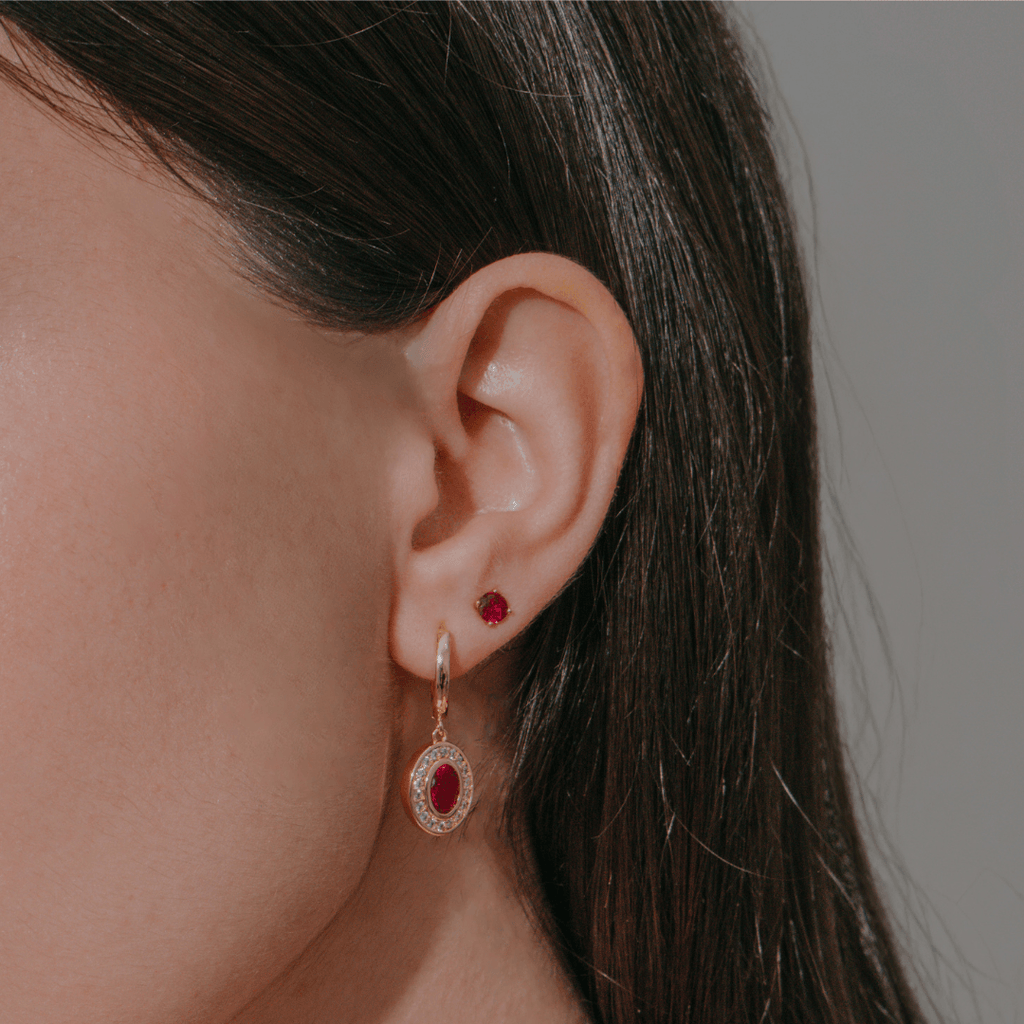 Evry Jewels First Kiss Earrings