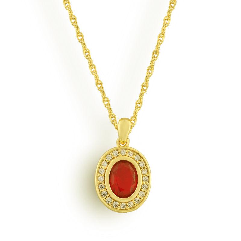 Evry Jewels First Kiss Necklace