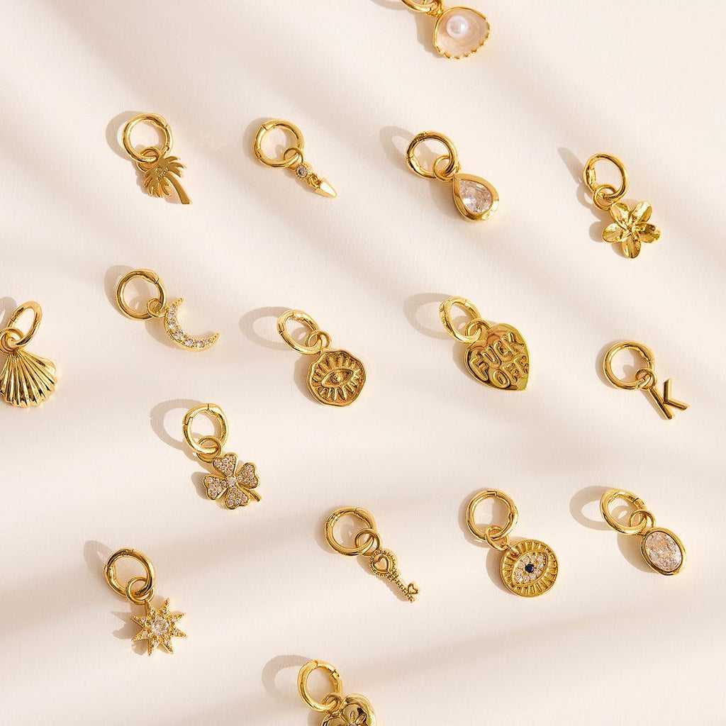 Evry Jewels Heart Of Gold Charm
