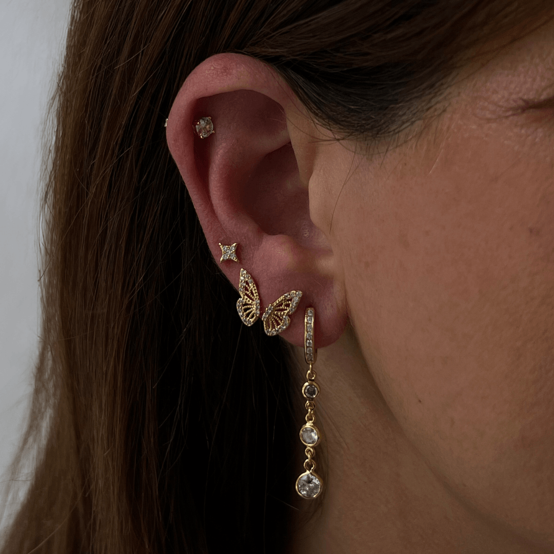 Evry Jewels Flutter Earrings