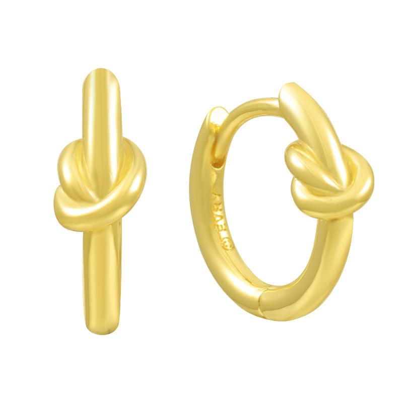 Evry Jewels Forget Me Knot Earrings