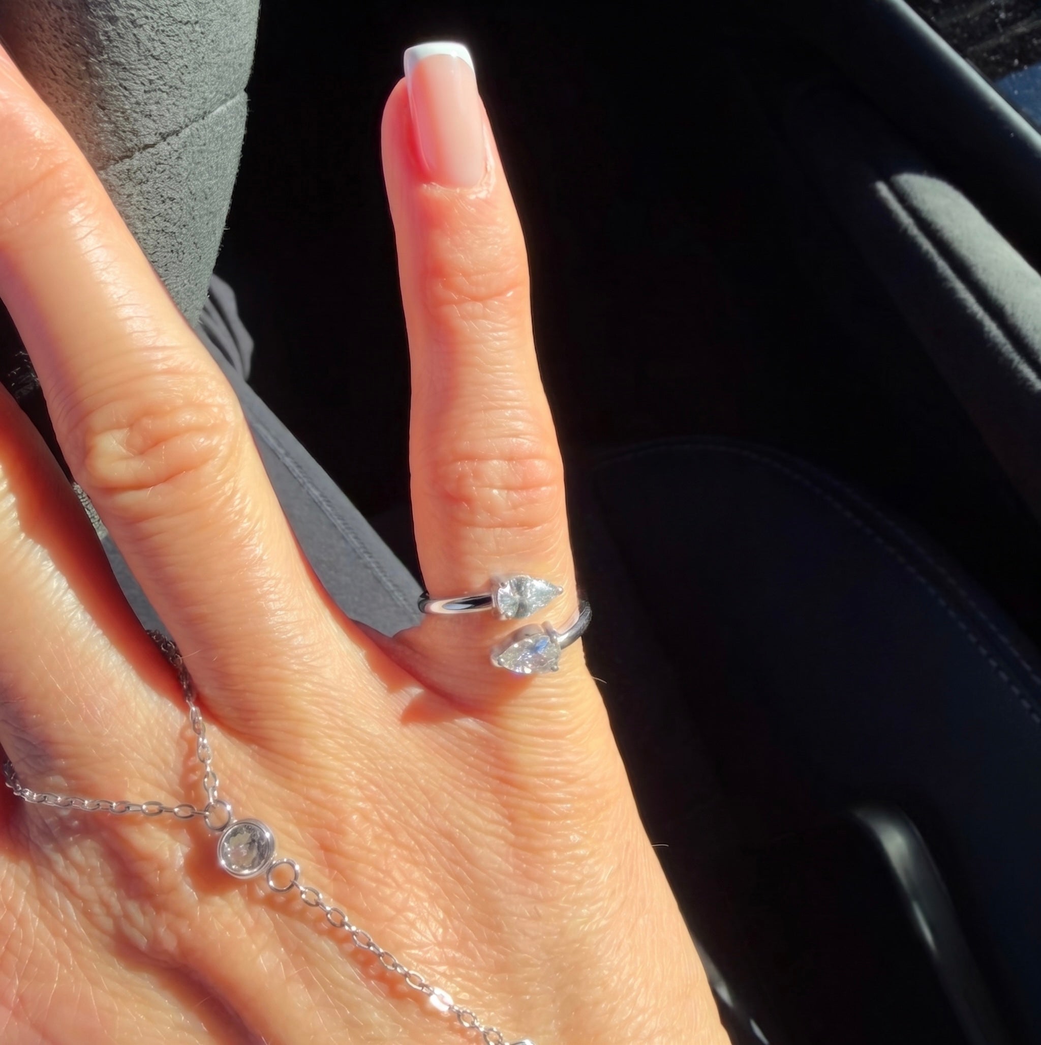 Evry Jewels Martini Pinky Ring