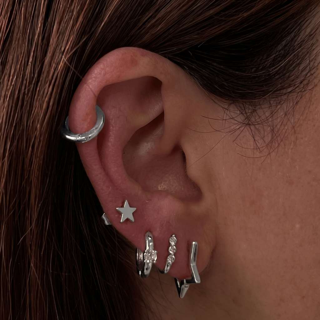Evry Jewels Champagne Earrings