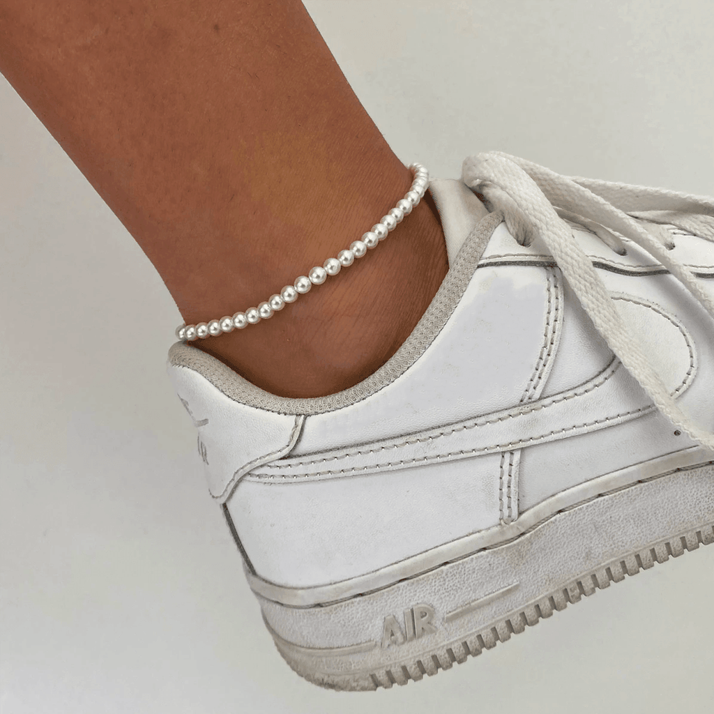 Evry Jewels Girly Pearly Anklet