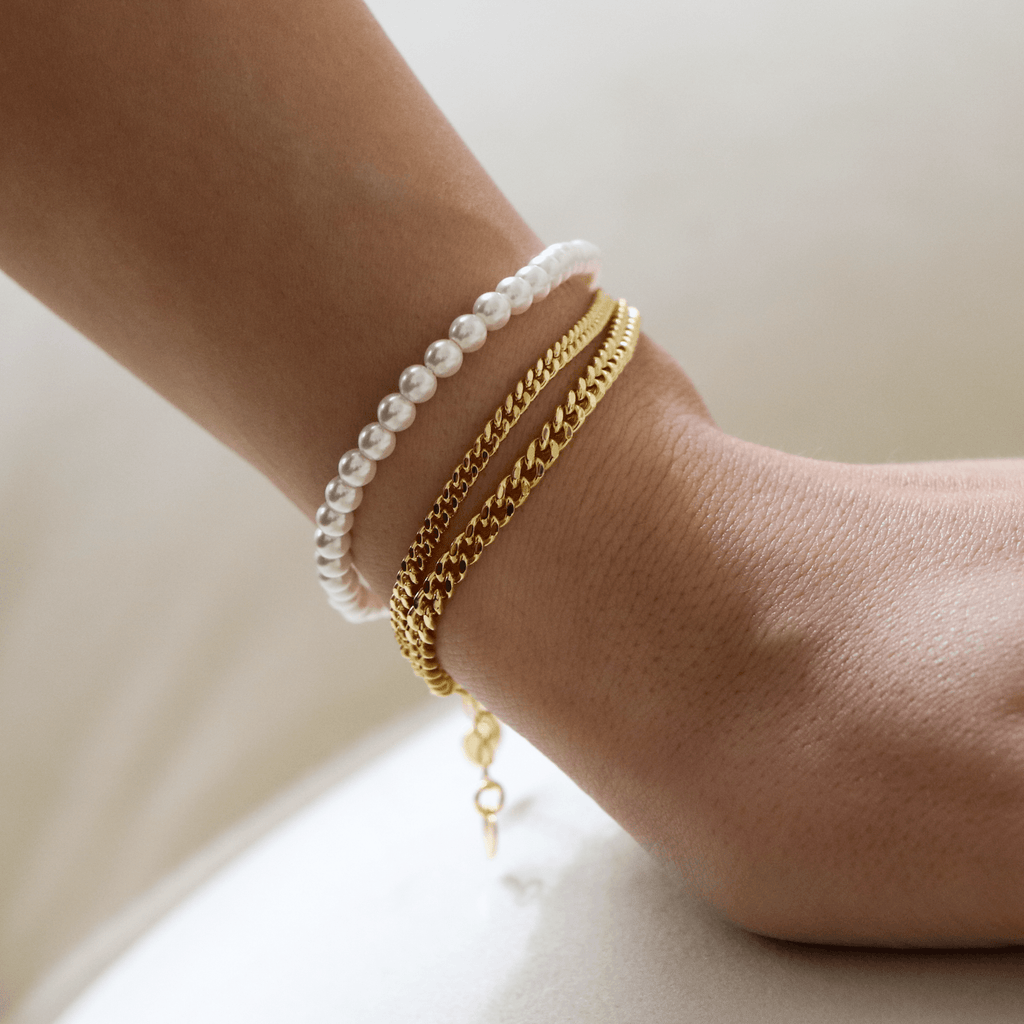 Evry Jewels Girly Pearly Bracelet