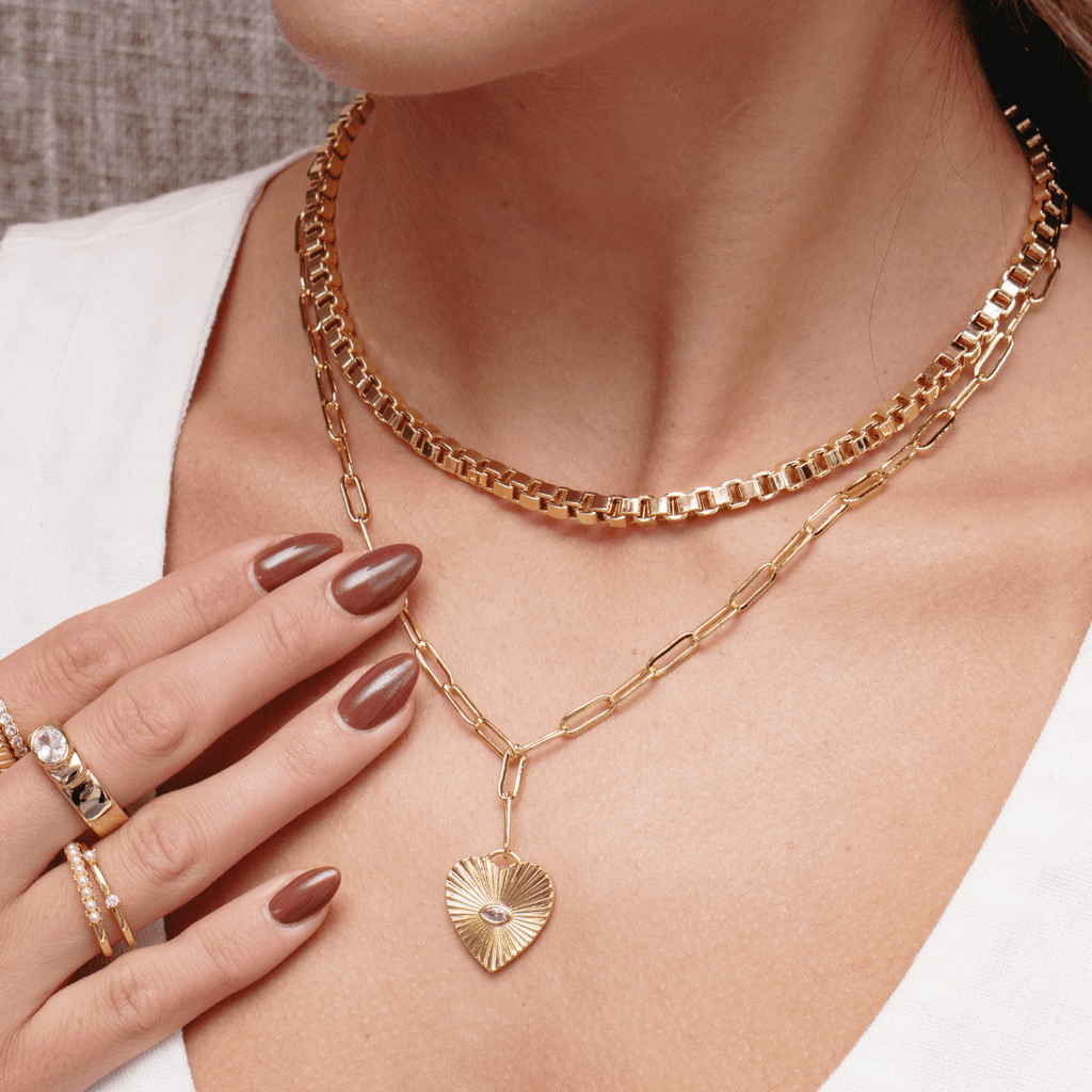 Evry Jewels Gleam Necklace