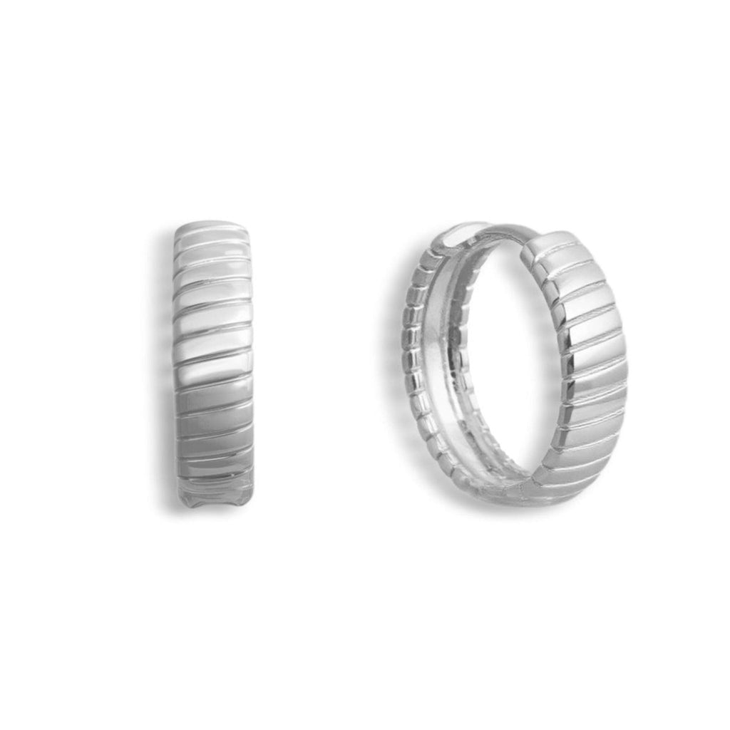 Evry Jewels Golden Hoop Earrings