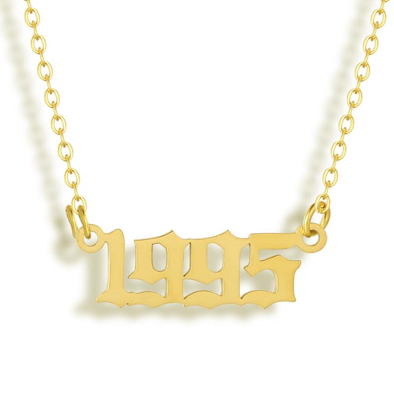 Evry Jewels Golden Year Necklace