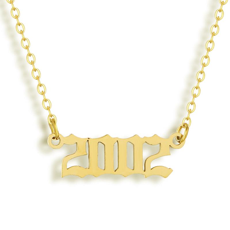 Evry Jewels Golden Year Necklace