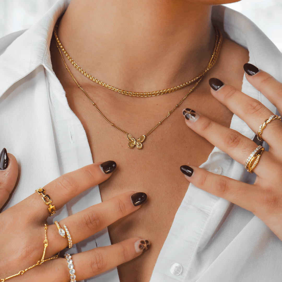 Evry Jewels Grow Your Wings Necklace