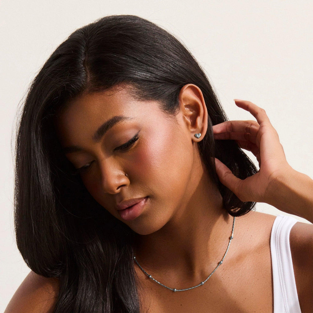 Evry Jewels Halo Necklace