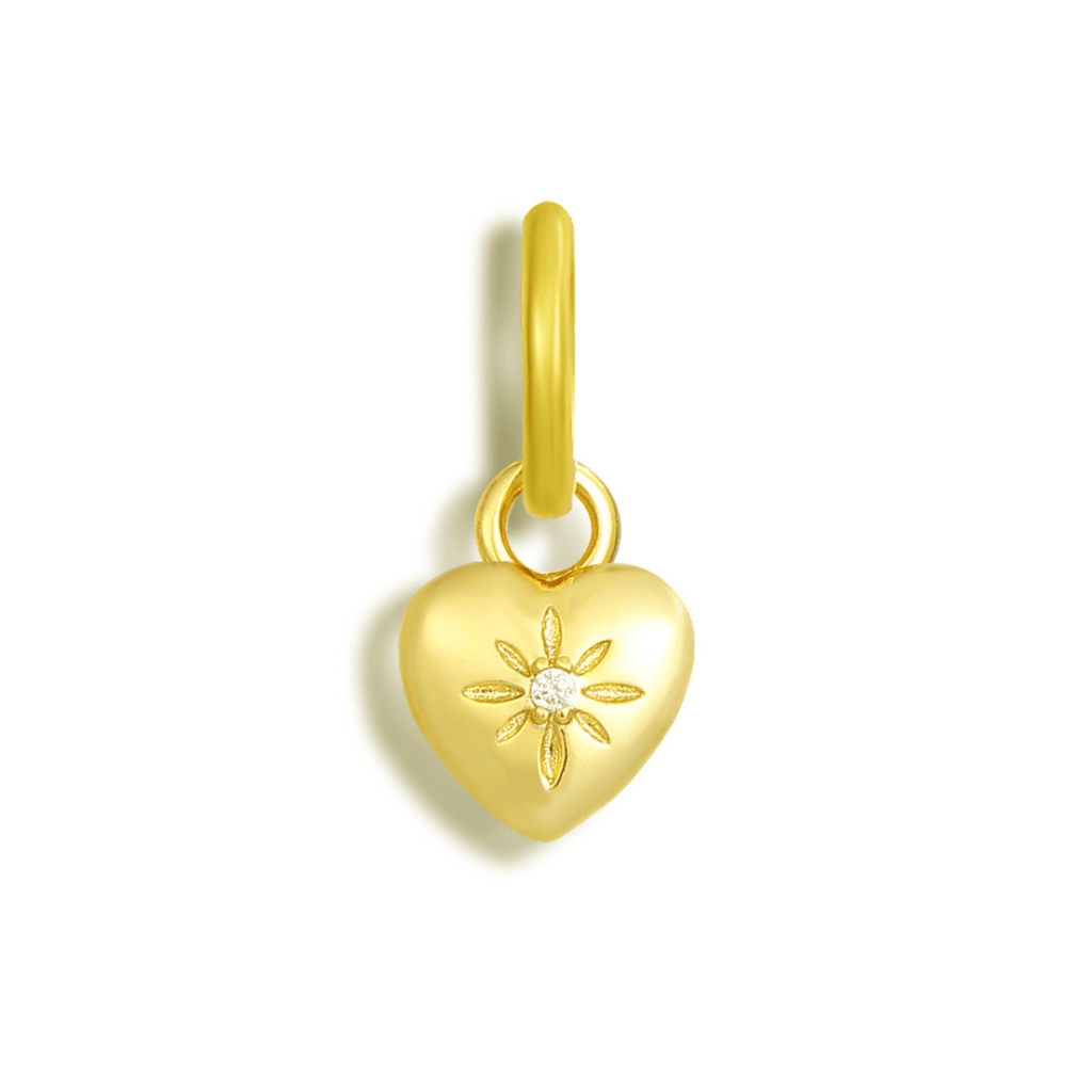 Evry Jewels Heart Of Gold Bikini Charm