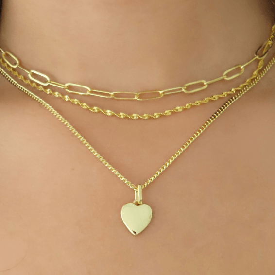 Evry Jewels Heartless Necklace