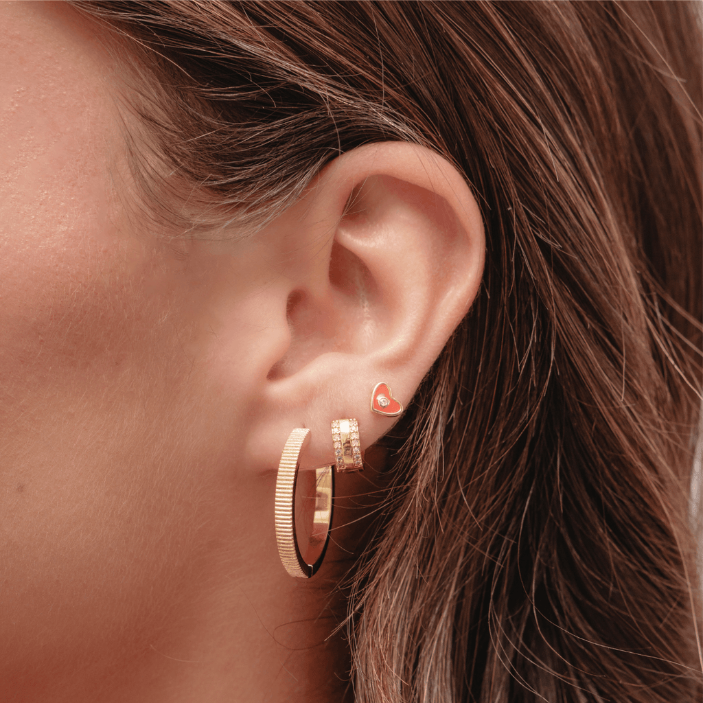Evry Jewels Heartthrob Earrings