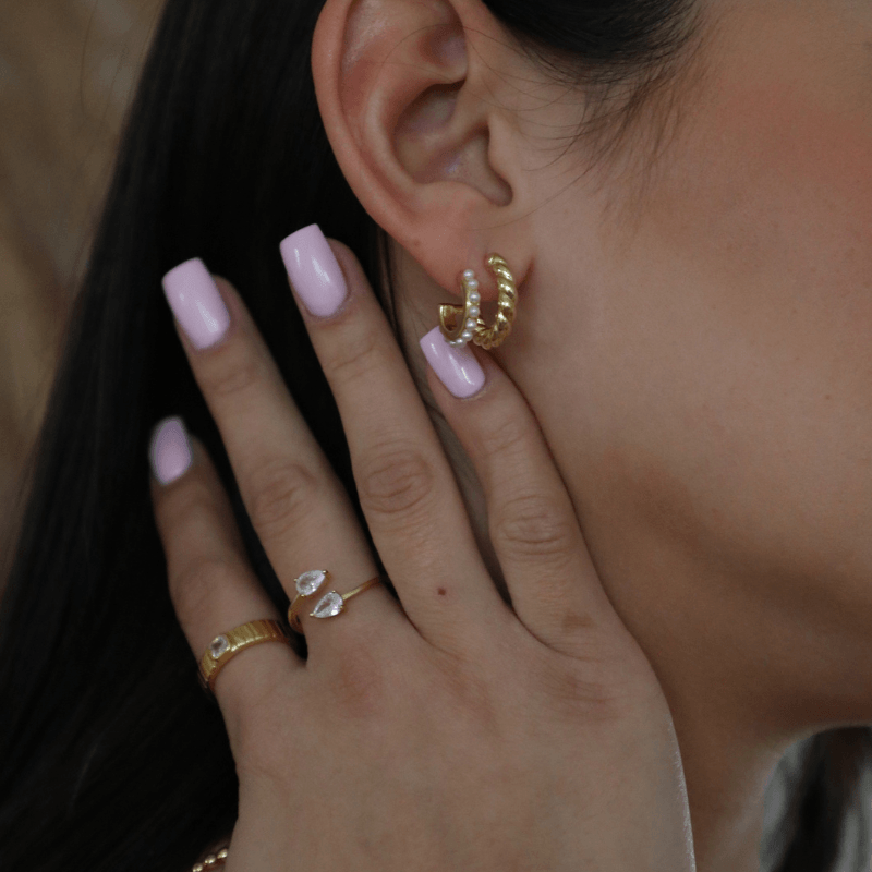 Evry Jewels Pearl Earrings Collection