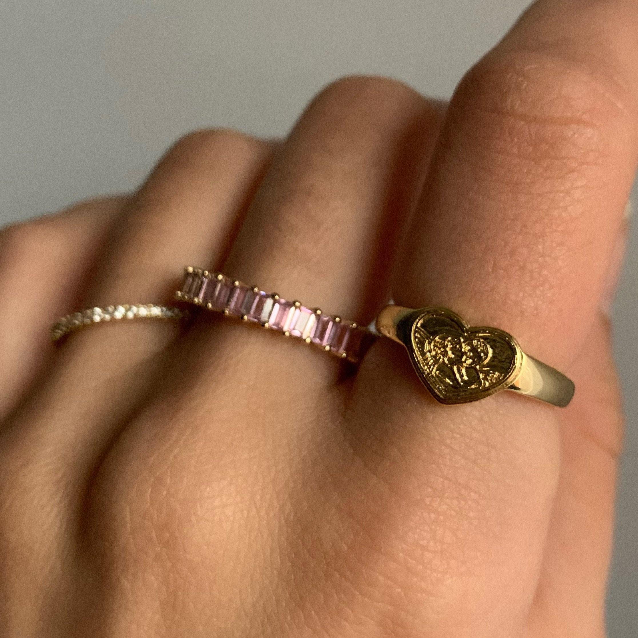 Evry Jewels Heavenly Kiss Ring