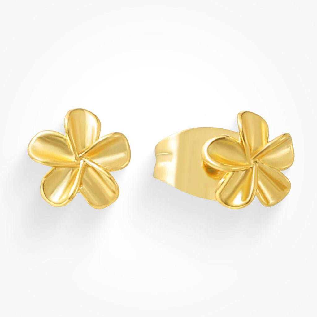 Evry Jewels Hibiscus Earrings