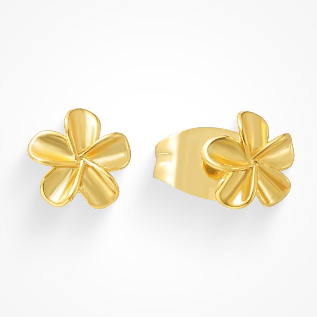 Evry Jewels Hibiscus Earrings