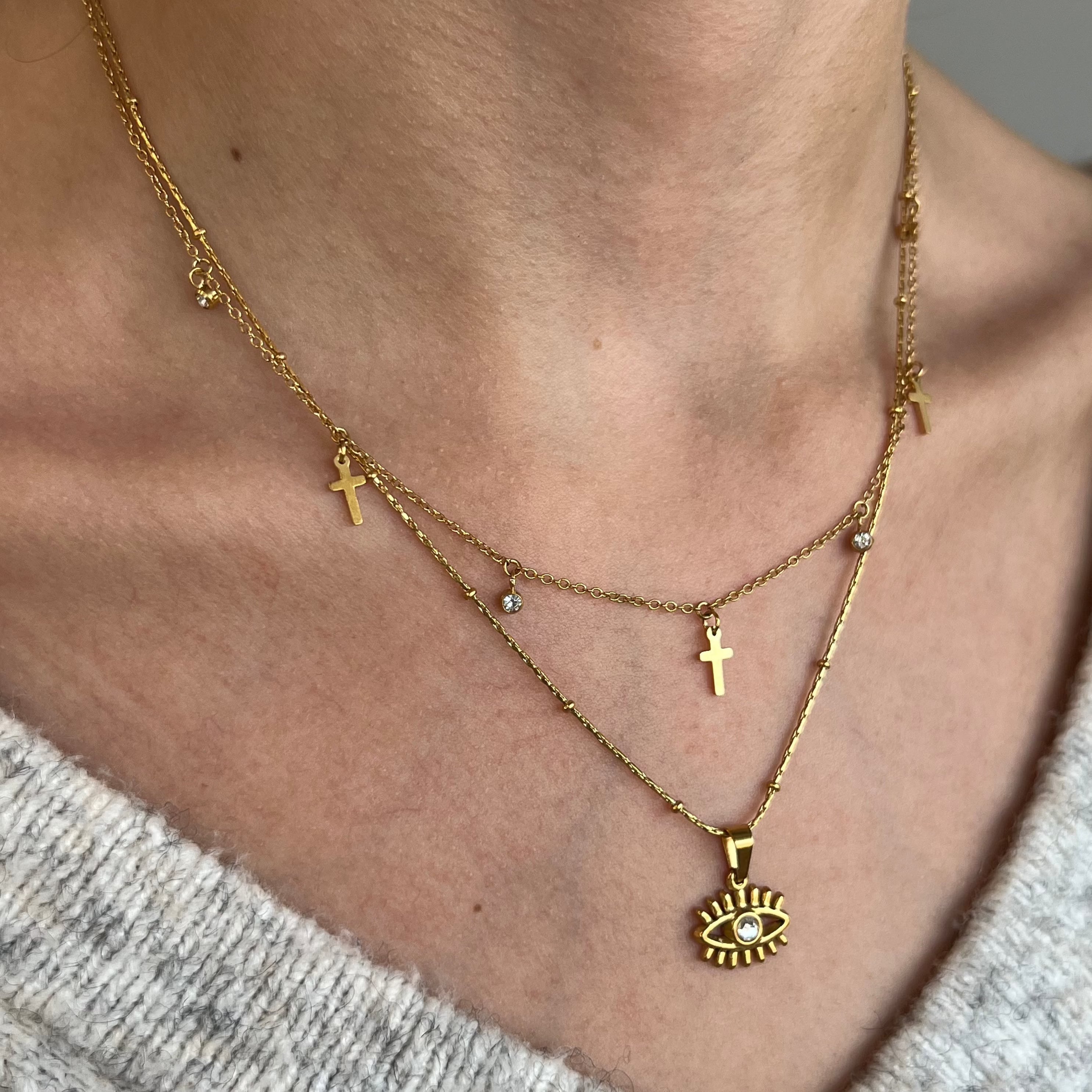 Evry Jewels I Spy Necklace