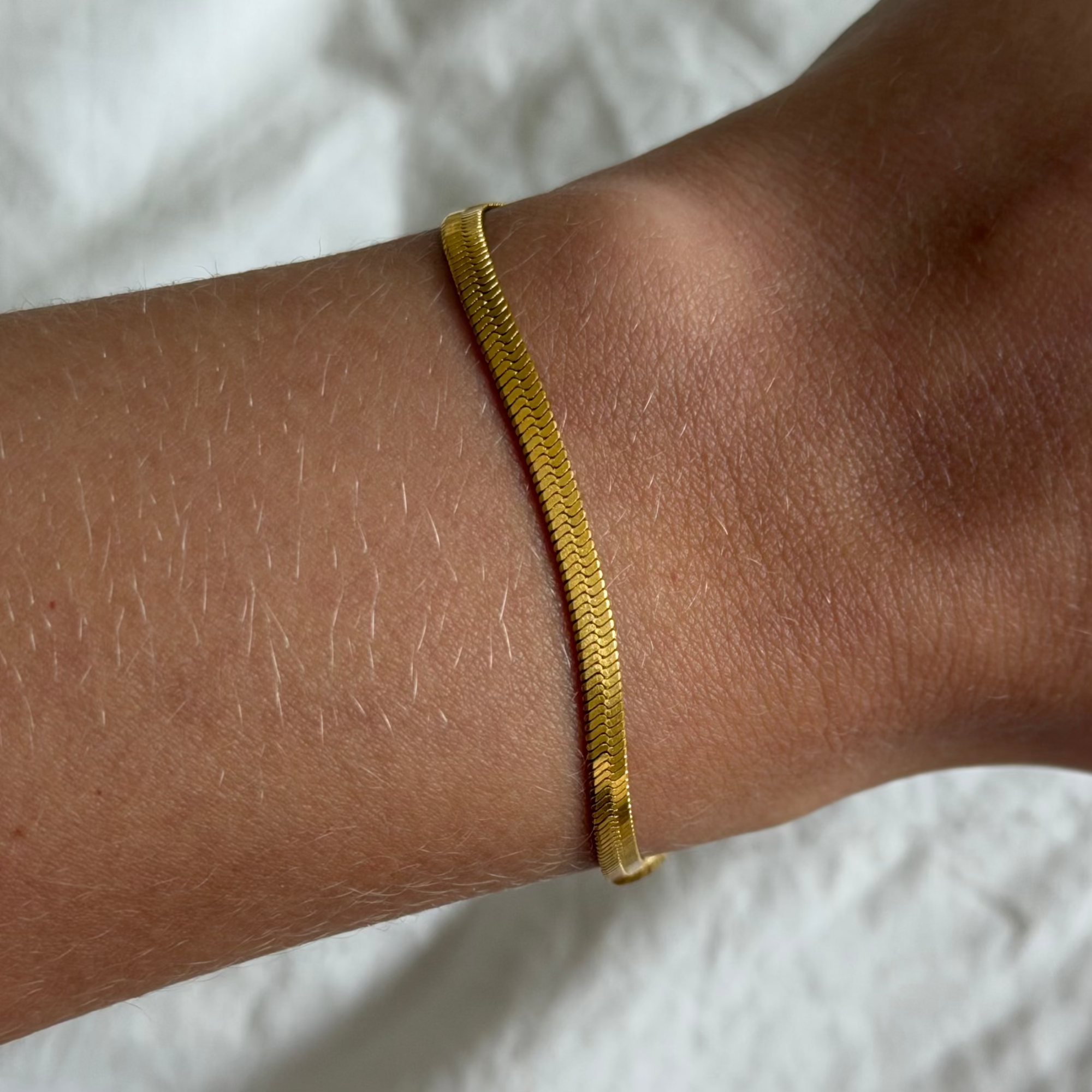 Evry Jewels Shining Snake Bracelet