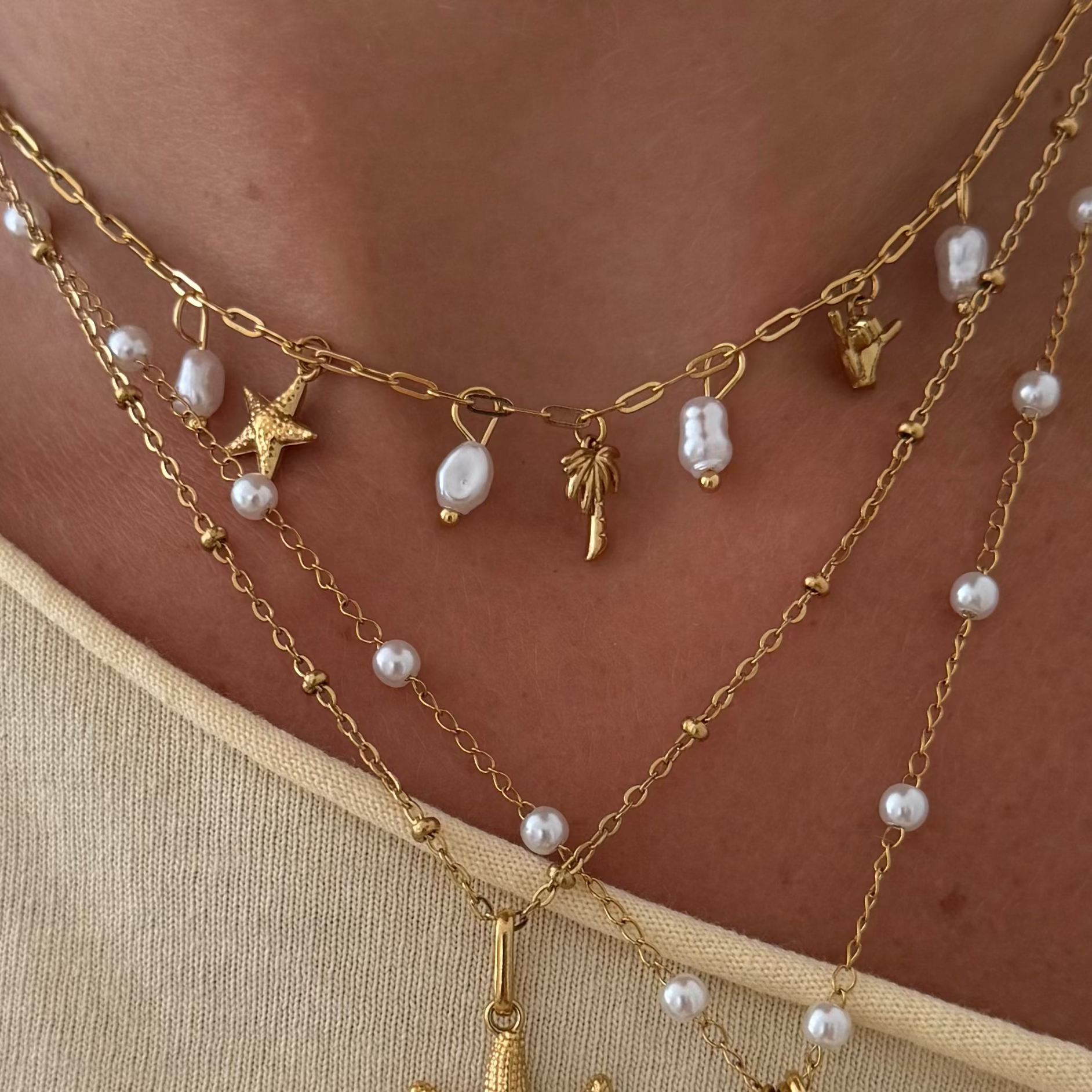 Evry Jewels Tropical Bliss Necklace