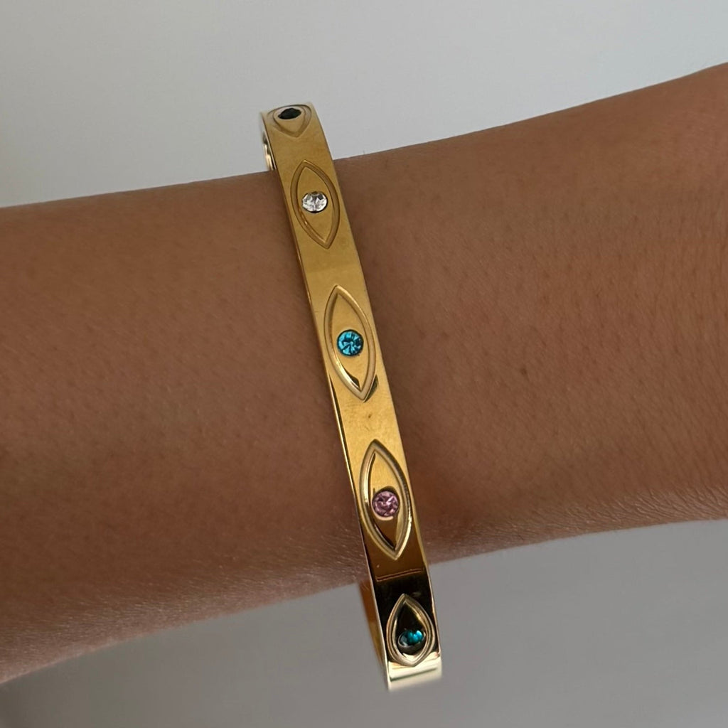 Evry Jewels All Eyes On Me Bangle