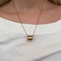 Evry Jewels Stacked Babe Necklace