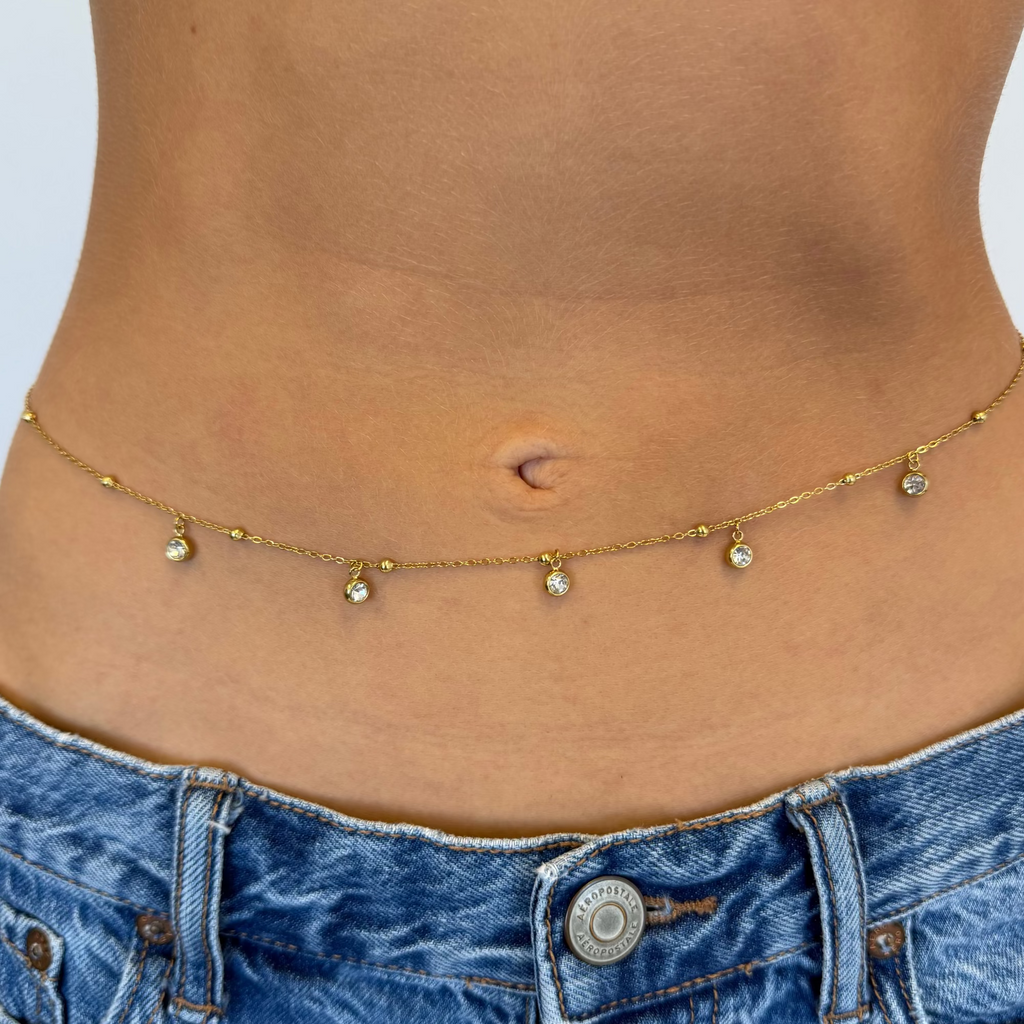 Evry Jewels Dangle Baby Waist Chain