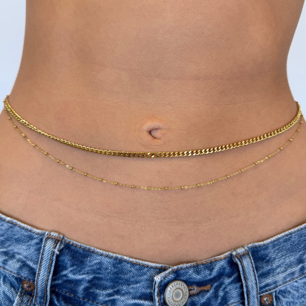 Evry Jewels Double Down Waist Chain