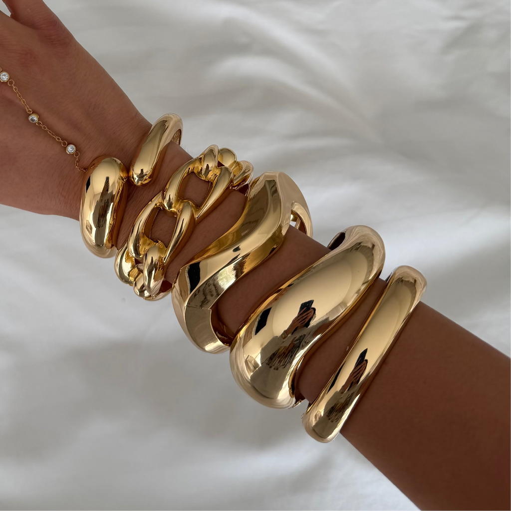Evry Jewels Endlessly Chained Bangle