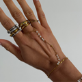 Evry Jewels Beaded Hand Chain
