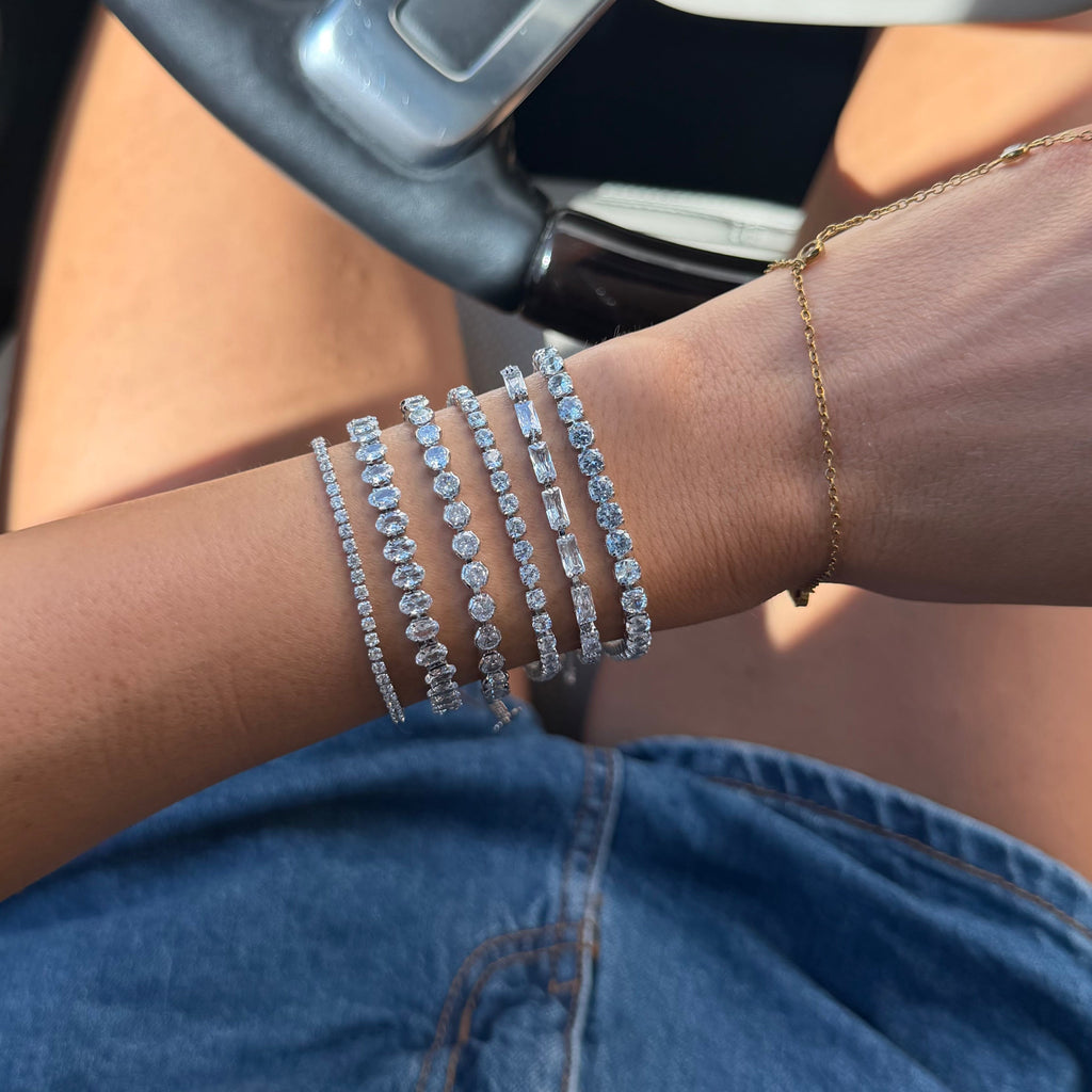 Evry Jewels Vera Tennis Bracelet
