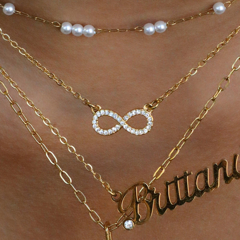 Evry Jewels Infinity Necklace