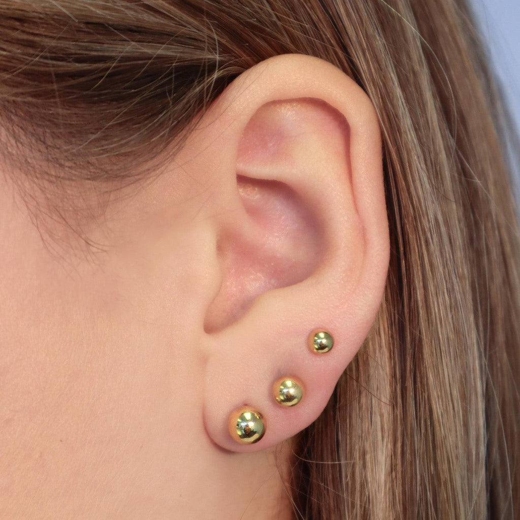 Evry Jewels Bubblegum 3-Piece Earrings Set