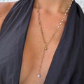 Evry Jewels Sweet Glow Lariat Necklace