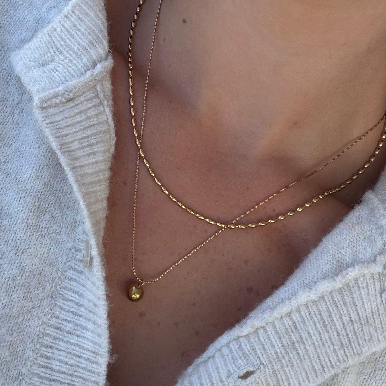Evry Jewels Lilyana 2 Piece Necklace
