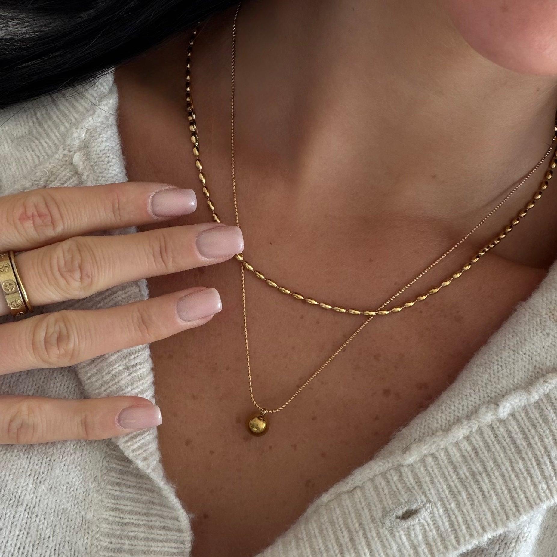 Evry Jewels Lilyana 2 Piece Necklace