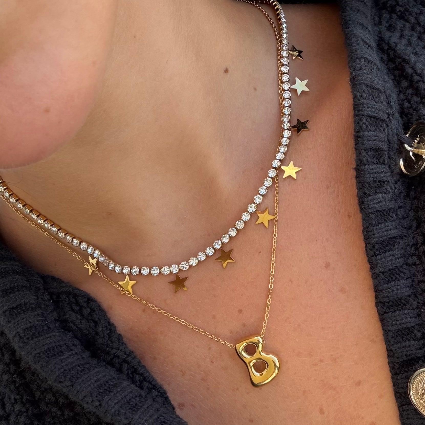 Evry Jewels Julietta Tennis Necklace