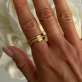 Evry Jewels Shimmer Ring 3-Piece Set