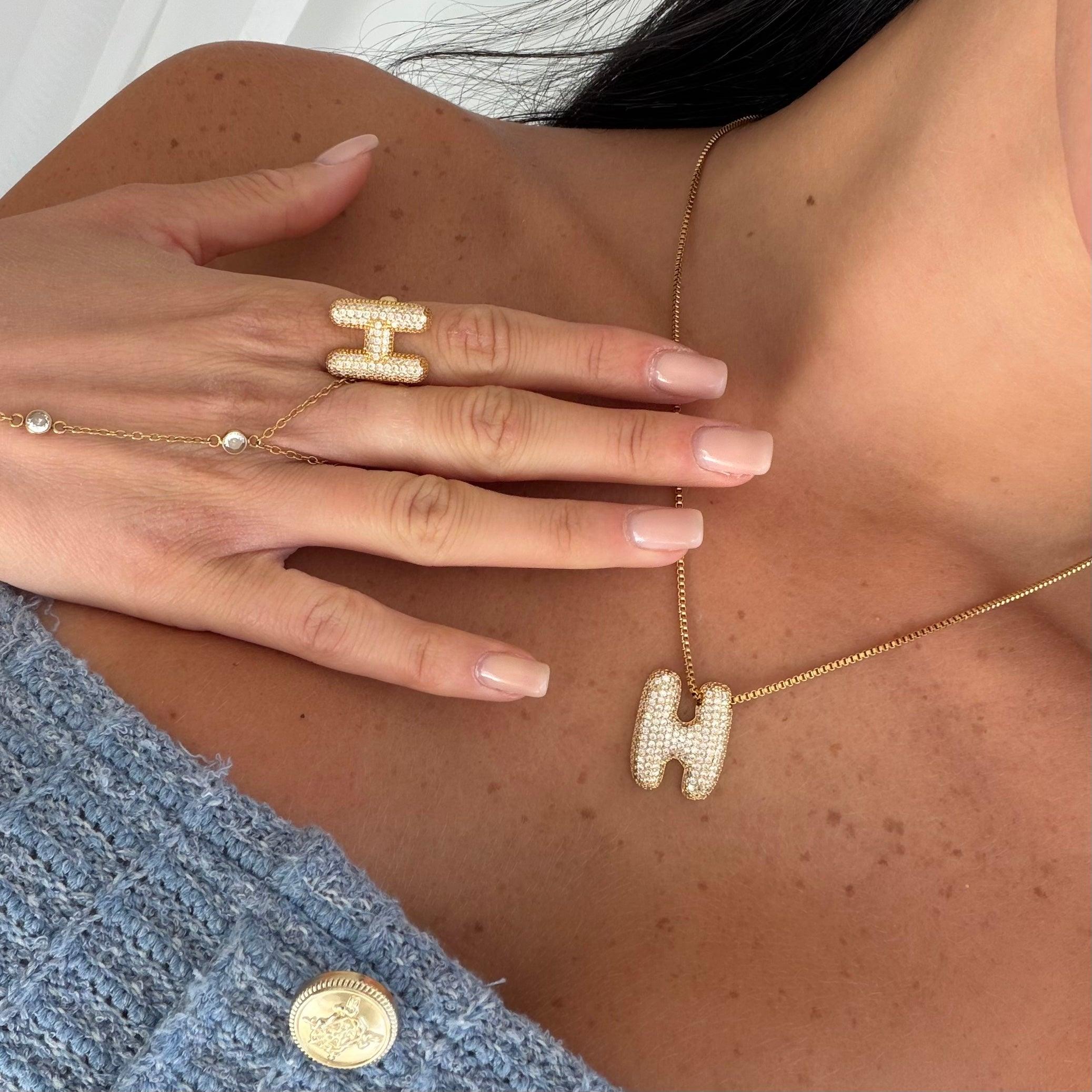 Evry Jewels Adore Me Earring. Ring & Necklace 3 Piece Bundle