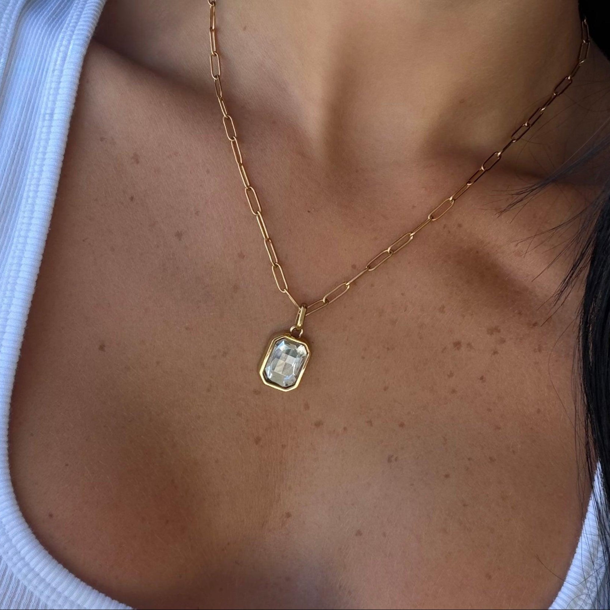 Evry Jewels Kali Birthstone Necklace