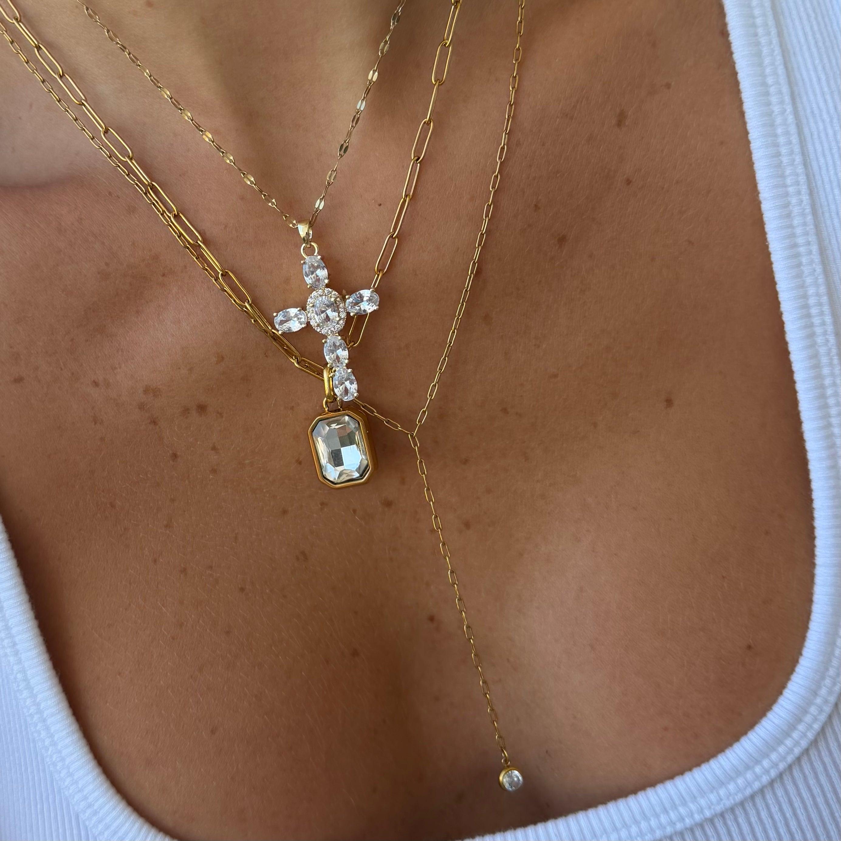 Evry Jewels Cross Necklaces